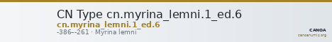 CN Type cn.myrina_lemni.1_ed.6 — CANOA