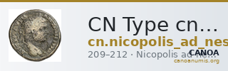 CN Type cn.nicopolis_ad_nestum.1_ed.10 — CANOA