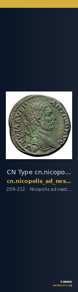 CN Type cn.nicopolis_ad_nestum.1_ed.12 — CANOA