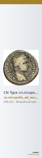 CN Type cn.nicopolis_ad_nestum.1_ed.13 — CANOA