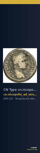 CN Type cn.nicopolis_ad_nestum.1_ed.13 — CANOA