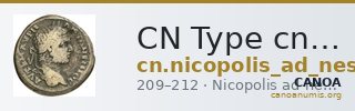 CN Type cn.nicopolis_ad_nestum.1_ed.13 — CANOA