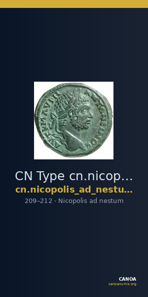 CN Type cn.nicopolis_ad_nestum.1_ed.16 — CANOA