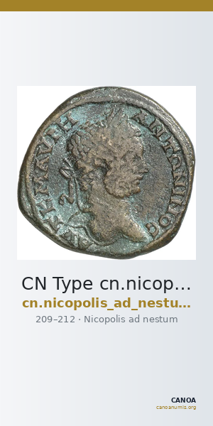 CN Type cn.nicopolis_ad_nestum.1_ed.27 — CANOA