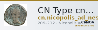 CN Type cn.nicopolis_ad_nestum.1_ed.27 — CANOA
