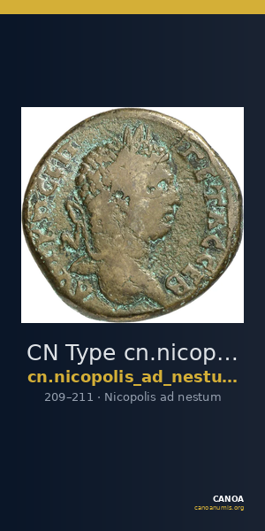 CN Type cn.nicopolis_ad_nestum.1_ed.30 — CANOA