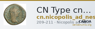 CN Type cn.nicopolis_ad_nestum.1_ed.30 — CANOA