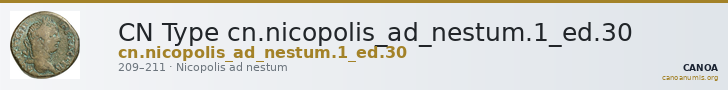 CN Type cn.nicopolis_ad_nestum.1_ed.30 — CANOA