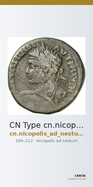 CN Type cn.nicopolis_ad_nestum.1_ed.5 — CANOA