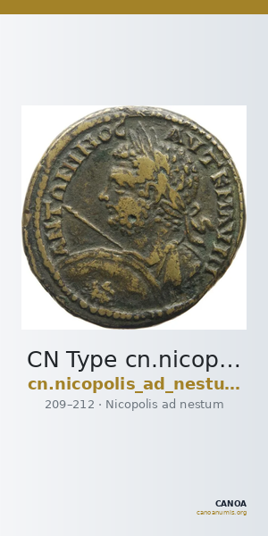 CN Type cn.nicopolis_ad_nestum.1_ed.6 — CANOA