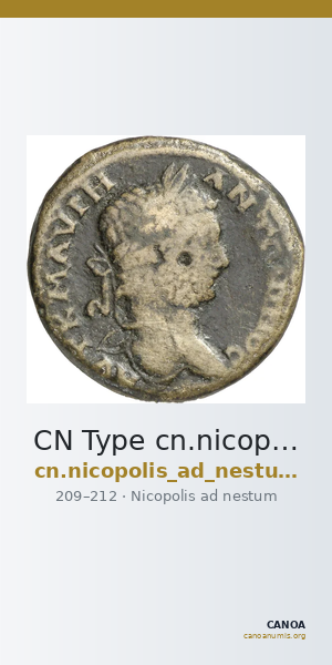 CN Type cn.nicopolis_ad_nestum.1_ed.7 — CANOA