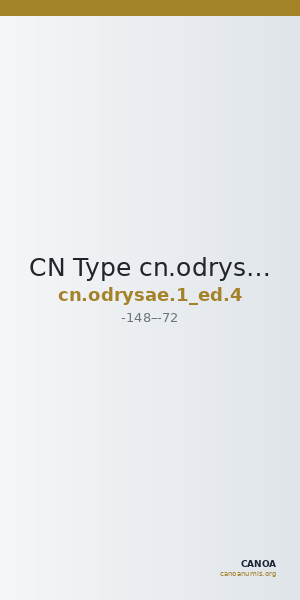 CN Type cn.odrysae.1_ed.4 — CANOA