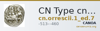 CN Type cn.orrescii.1_ed.7 — CANOA