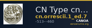 CN Type cn.orrescii.1_ed.7 — CANOA