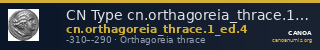 CN Type cn.orthagoreia_thrace.1_ed.4 — CANOA