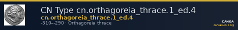 CN Type cn.orthagoreia_thrace.1_ed.4 — CANOA