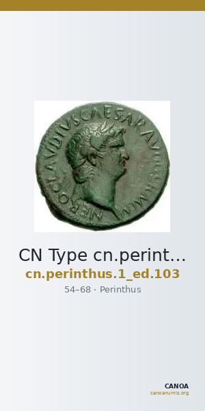 CN Type cn.perinthus.1_ed.103 — CANOA