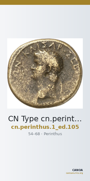 CN Type cn.perinthus.1_ed.105 — CANOA