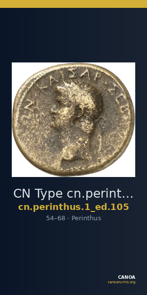 CN Type cn.perinthus.1_ed.105 — CANOA