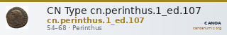 CN Type cn.perinthus.1_ed.107 — CANOA
