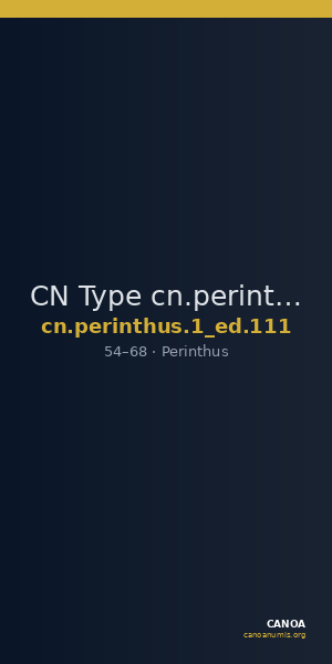 CN Type cn.perinthus.1_ed.111 — CANOA