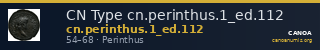 CN Type cn.perinthus.1_ed.112 — CANOA