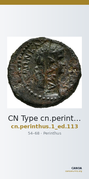 CN Type cn.perinthus.1_ed.113 — CANOA