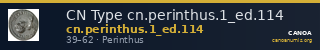 CN Type cn.perinthus.1_ed.114 — CANOA