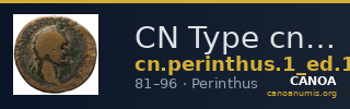 CN Type cn.perinthus.1_ed.118 — CANOA