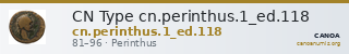 CN Type cn.perinthus.1_ed.118 — CANOA