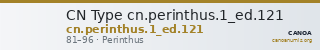 CN Type cn.perinthus.1_ed.121 — CANOA