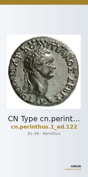 CN Type cn.perinthus.1_ed.122 — CANOA