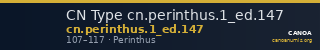 CN Type cn.perinthus.1_ed.147 — CANOA
