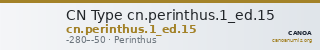 CN Type cn.perinthus.1_ed.15 — CANOA