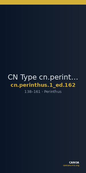 CN Type cn.perinthus.1_ed.162 — CANOA
