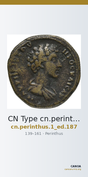 CN Type cn.perinthus.1_ed.187 — CANOA