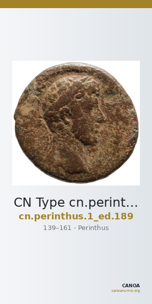 CN Type cn.perinthus.1_ed.189 — CANOA