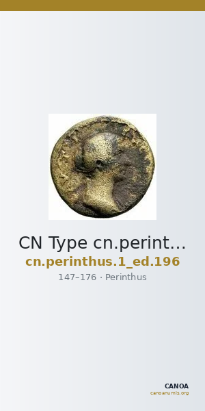 CN Type cn.perinthus.1_ed.196 — CANOA