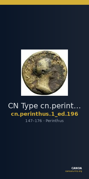CN Type cn.perinthus.1_ed.196 — CANOA