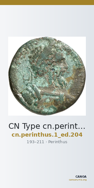 CN Type cn.perinthus.1_ed.204 — CANOA