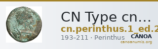 CN Type cn.perinthus.1_ed.204 — CANOA