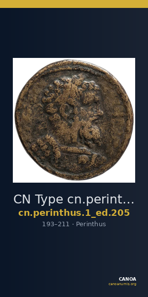 CN Type cn.perinthus.1_ed.205 — CANOA