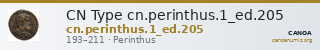 CN Type cn.perinthus.1_ed.205 — CANOA