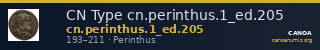 CN Type cn.perinthus.1_ed.205 — CANOA