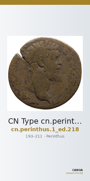 CN Type cn.perinthus.1_ed.218 — CANOA