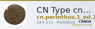 CN Type cn.perinthus.1_ed.218 — CANOA