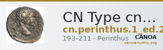 CN Type cn.perinthus.1_ed.235 — CANOA