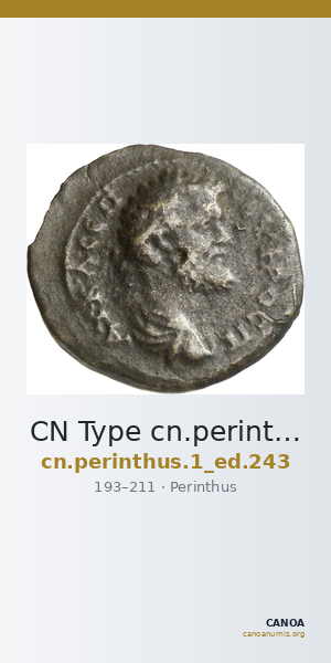 CN Type cn.perinthus.1_ed.243 — CANOA