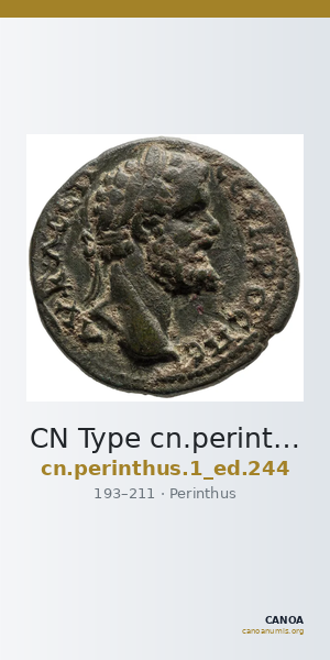 CN Type cn.perinthus.1_ed.244 — CANOA
