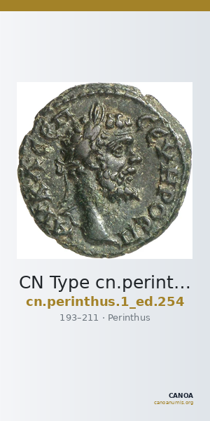 CN Type cn.perinthus.1_ed.254 — CANOA